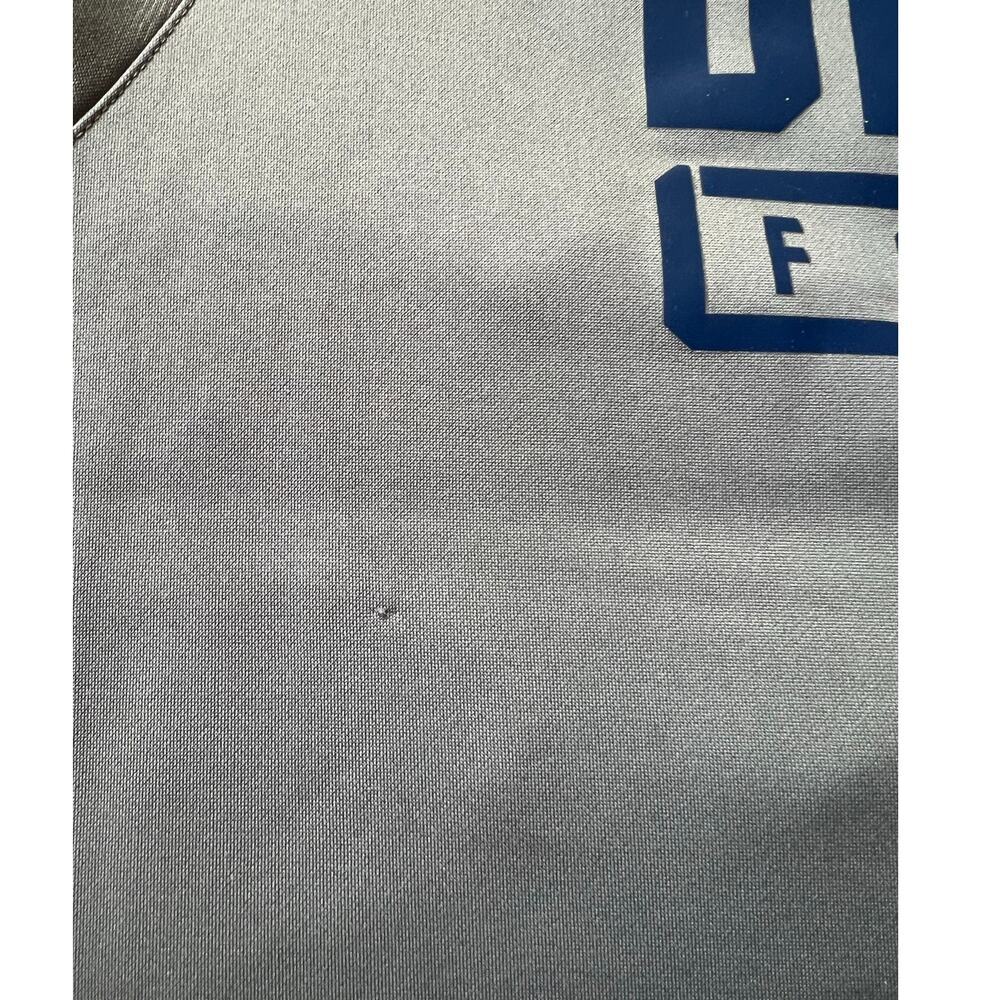 Men's Denver Bronco's Hoodie, Large, Gray/Blue, Fanatics, Football - Picture 6 of 9